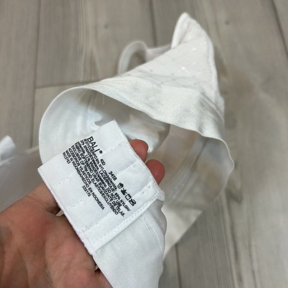 Bali One Smooth U Bounce Control Wireless Full-Coverage Bra 3458 Size 40D White - Picture 6 of 7